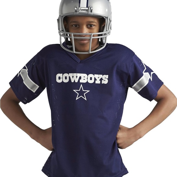 Franklin Sports NFL Youth Football Uniform Set for Boys & Girls, Dallas Cowboys - Picture 2 of 7